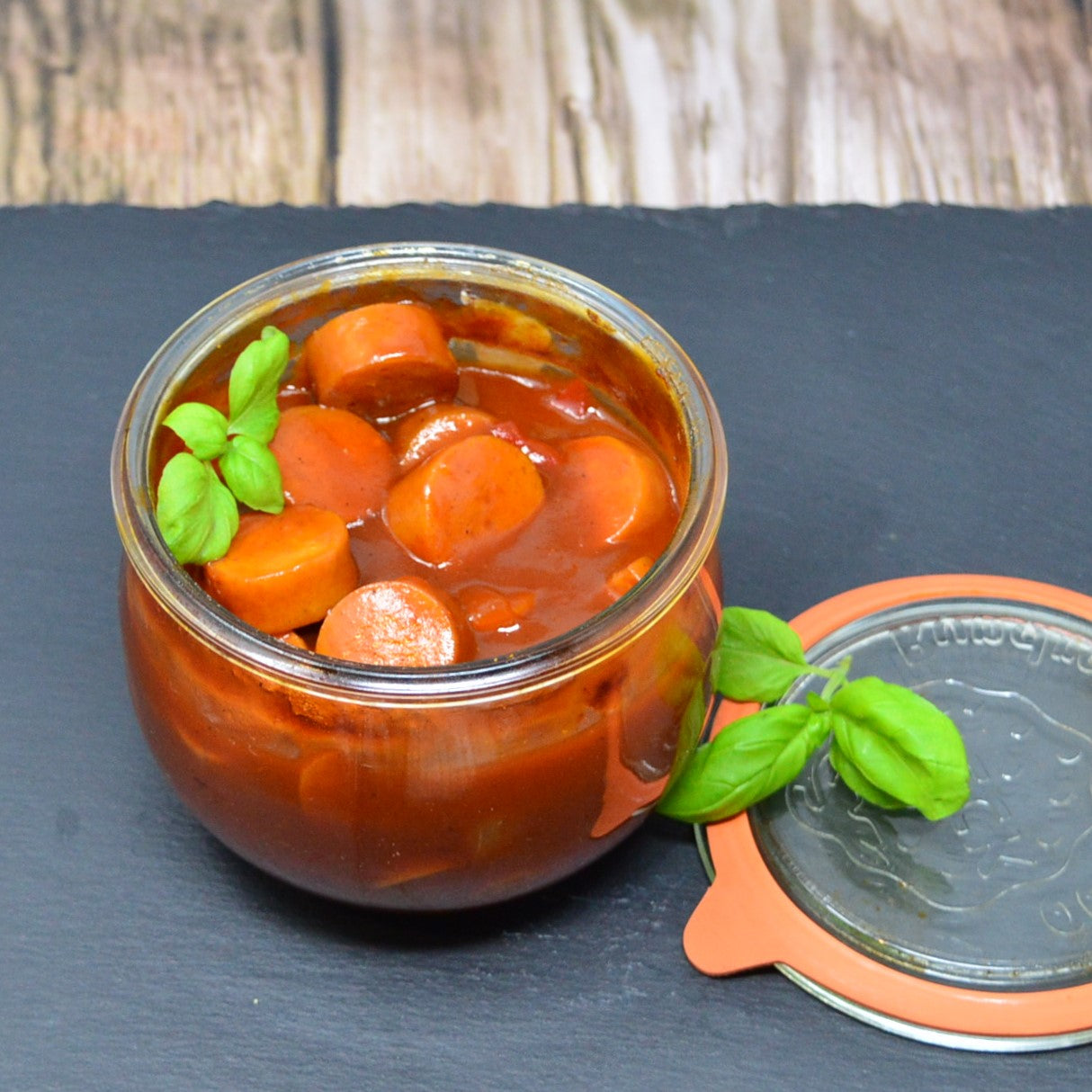 Currywurstpfanne